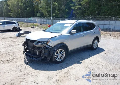 2014 Nissan Rogue Sv из США, поврежденный, VIN 5N1AT2MT9EC765138